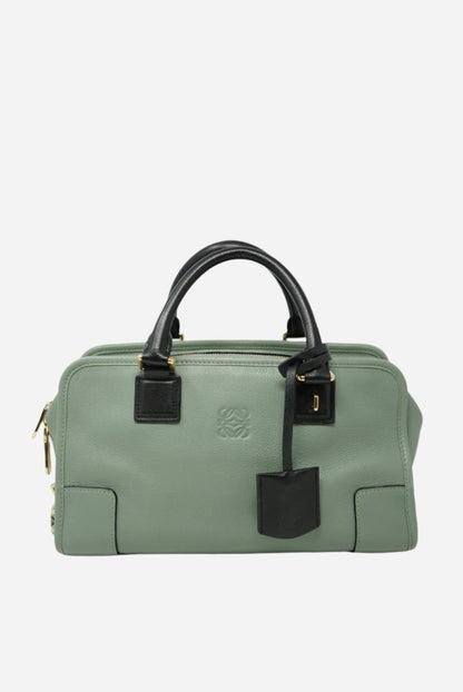 Loewe Vintage Amazona Hand Bag Blue