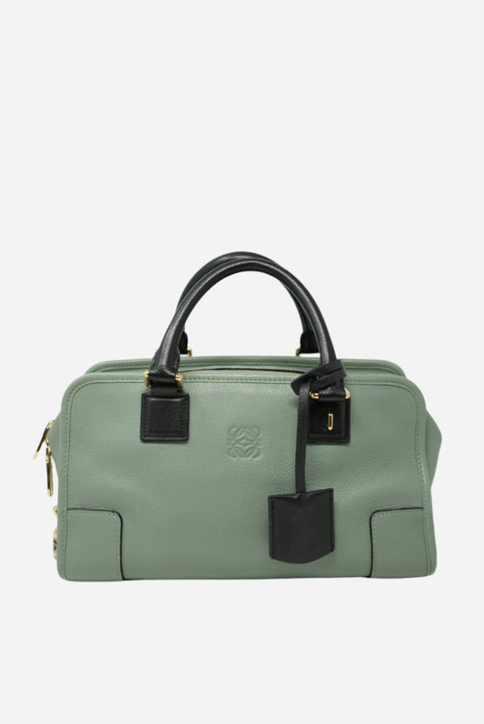 Loewe Vintage Amazona Hand Bag Blue