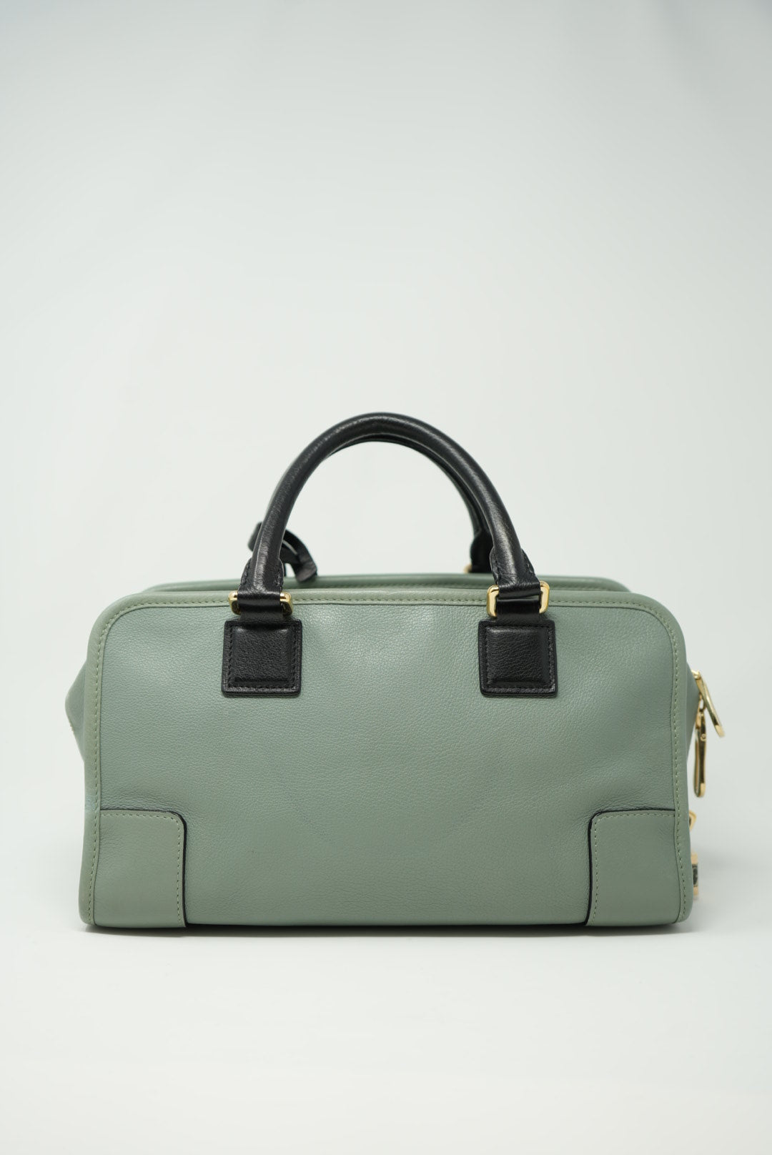 Loewe Vintage Amazona Hand Bag Blue