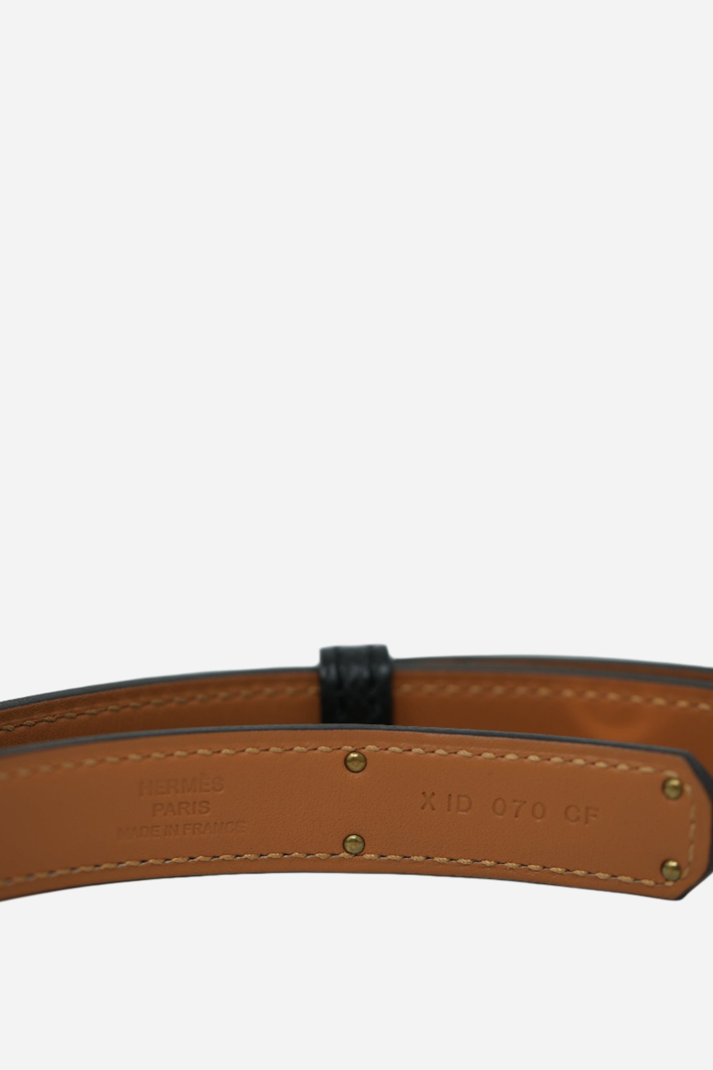 Hermes Kelly 18 Belt Black