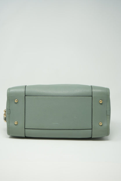 Loewe Vintage Amazona Hand Bag Blue