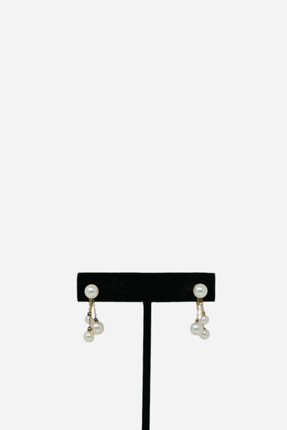 Mikimoto Pearl Earrings K14