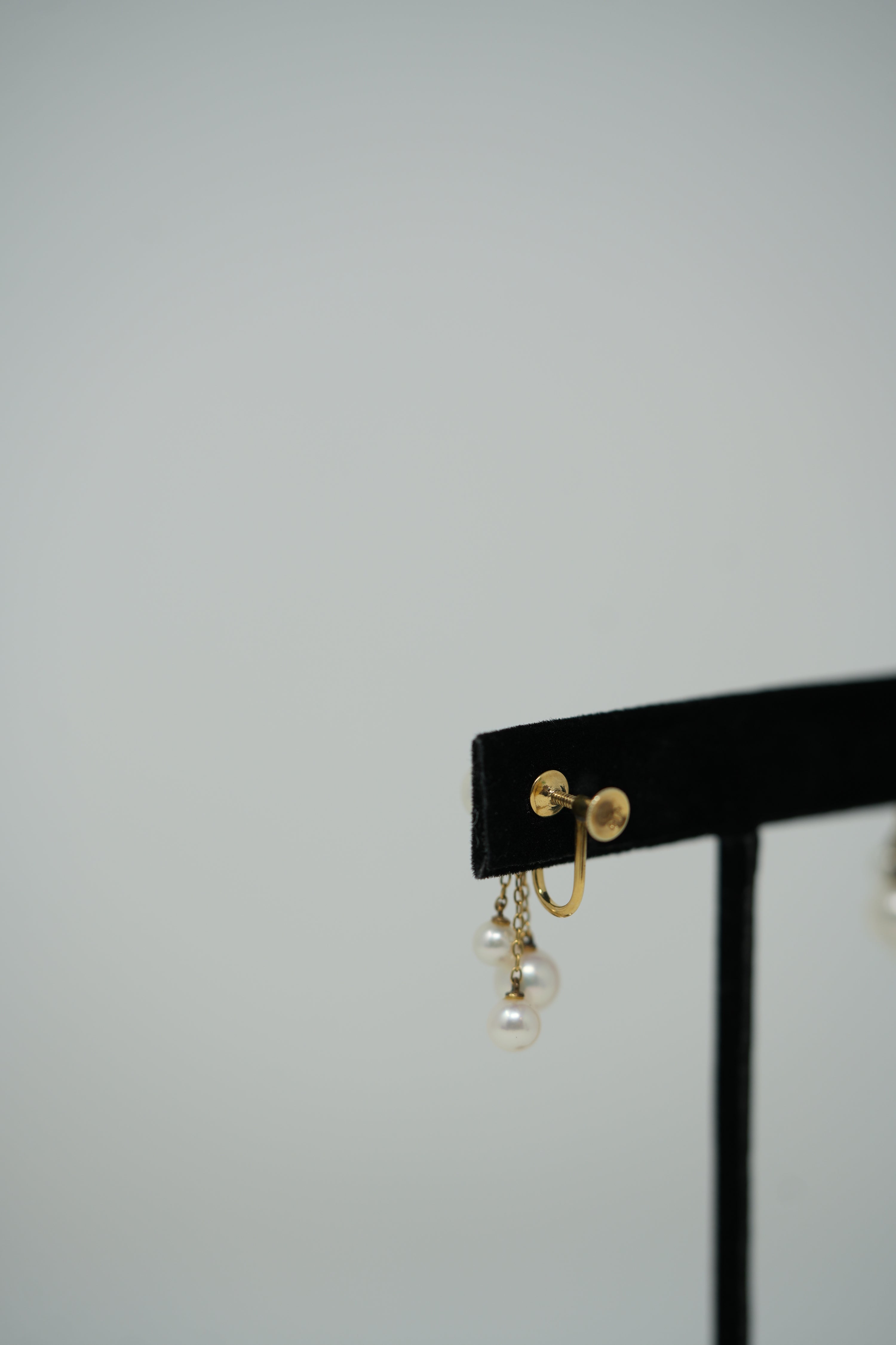 Mikimoto Pearl Earrings K14