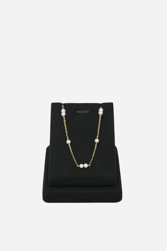 Mikimoto Pearl Bracelet 3.7-3.9mm K18