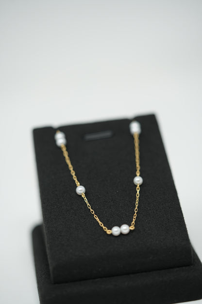 Mikimoto Pearl Bracelet 3.7-3.9mm K18