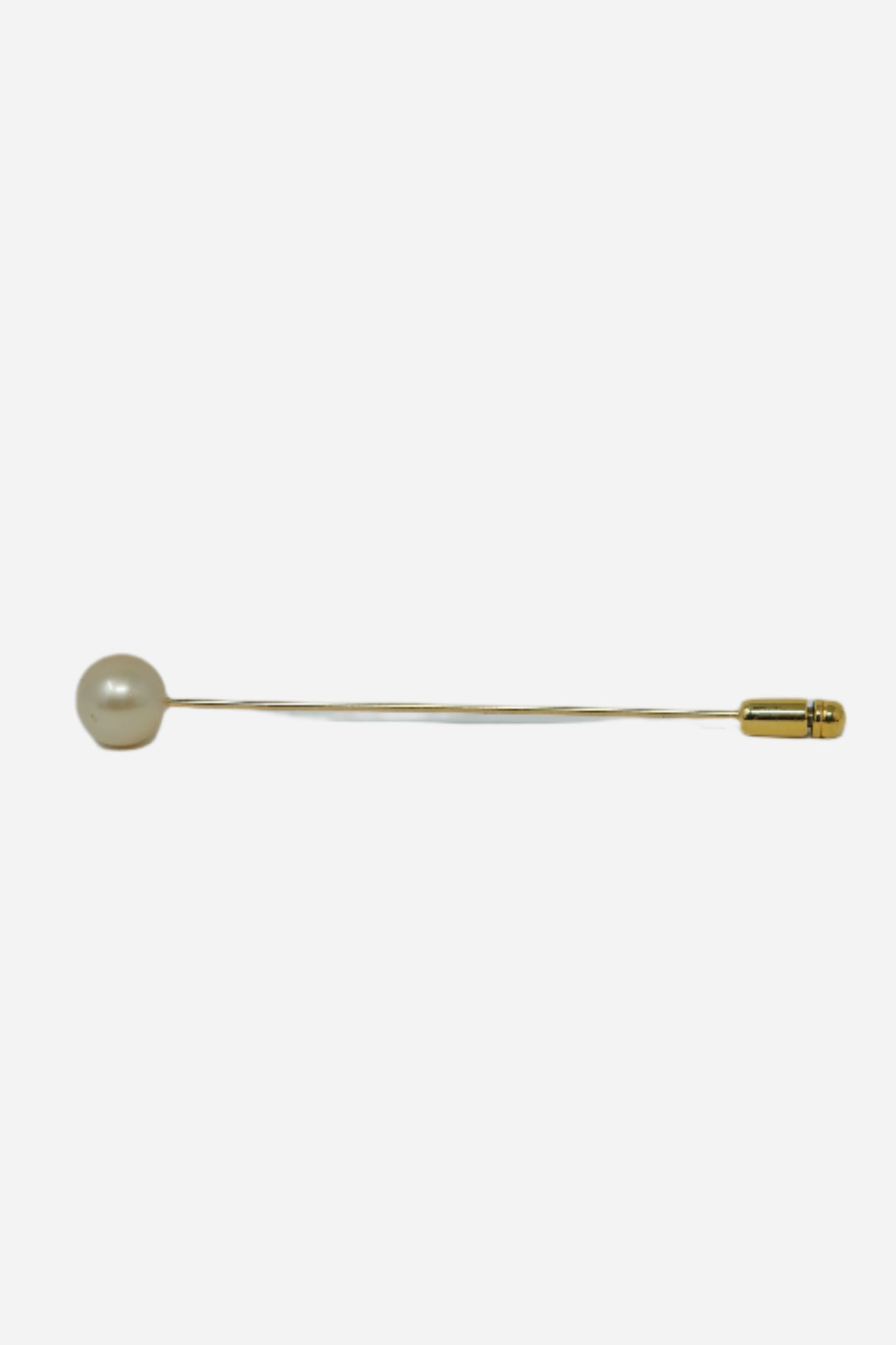 Mikimoto Single Pearl Brooch K18