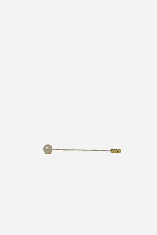 Mikimoto Single Pearl Brooch K18