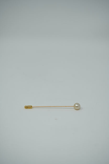 Mikimoto Single Pearl Brooch K18