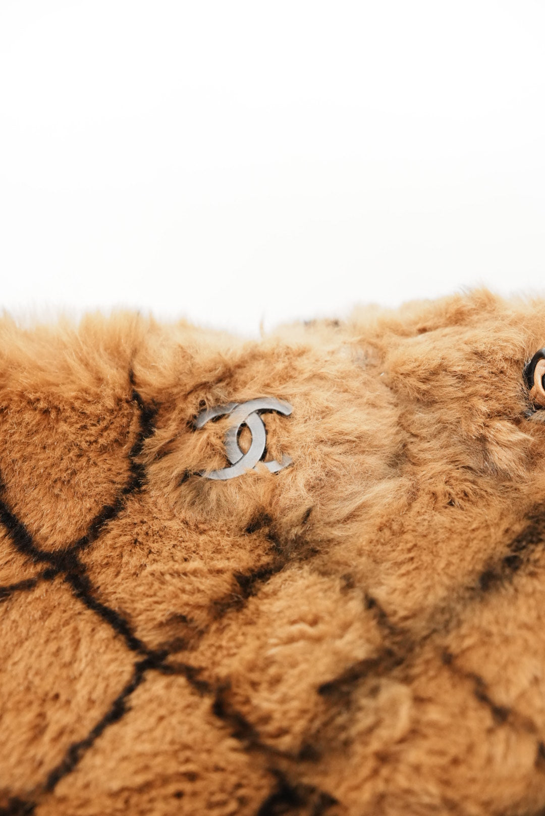 Pre-Owned Chanel Brown Fur Tote Bag