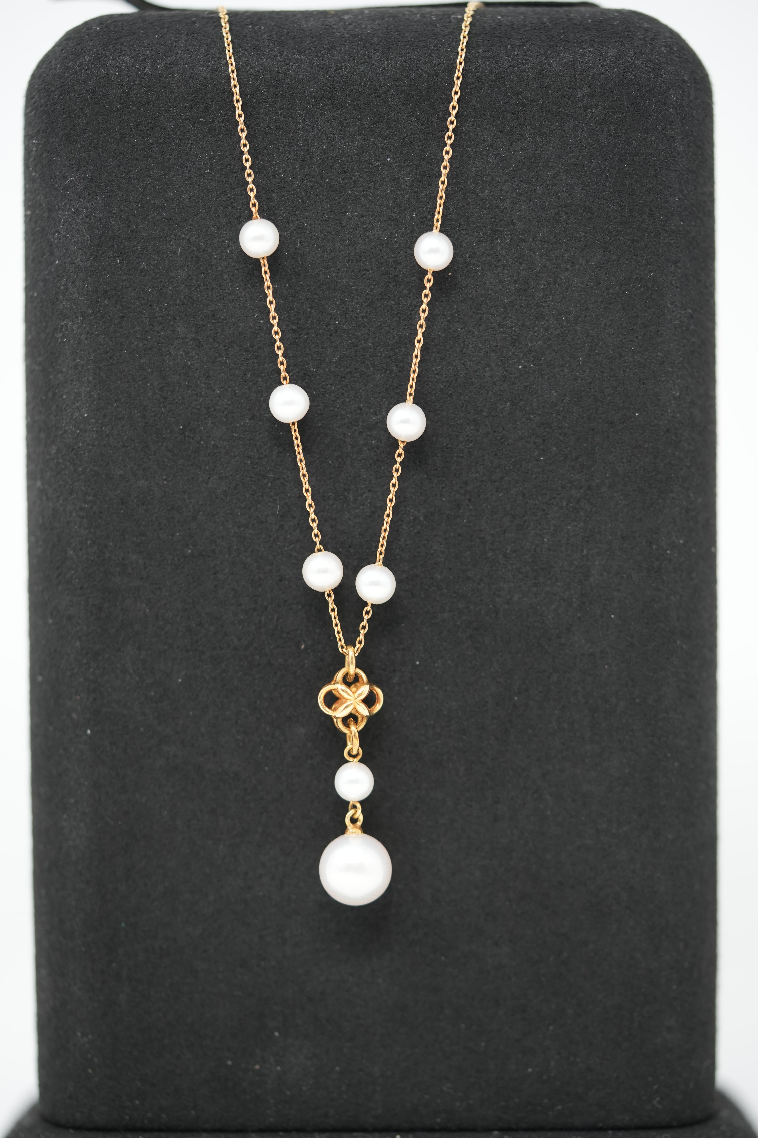 Tasaki K18 Pearl Necklace 42cm