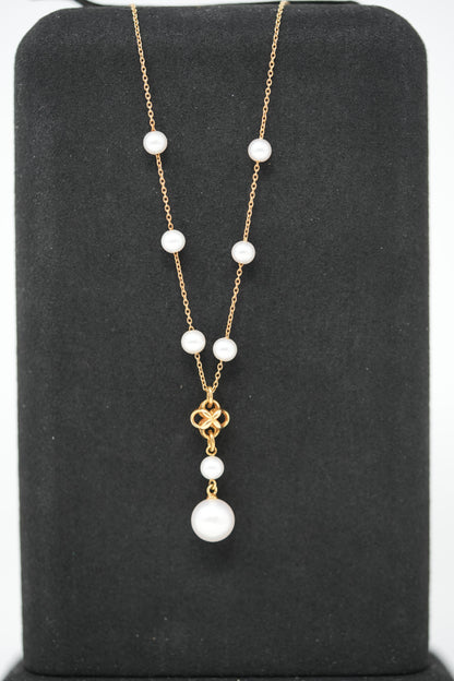 Tasaki K18 Pearl Necklace 42cm