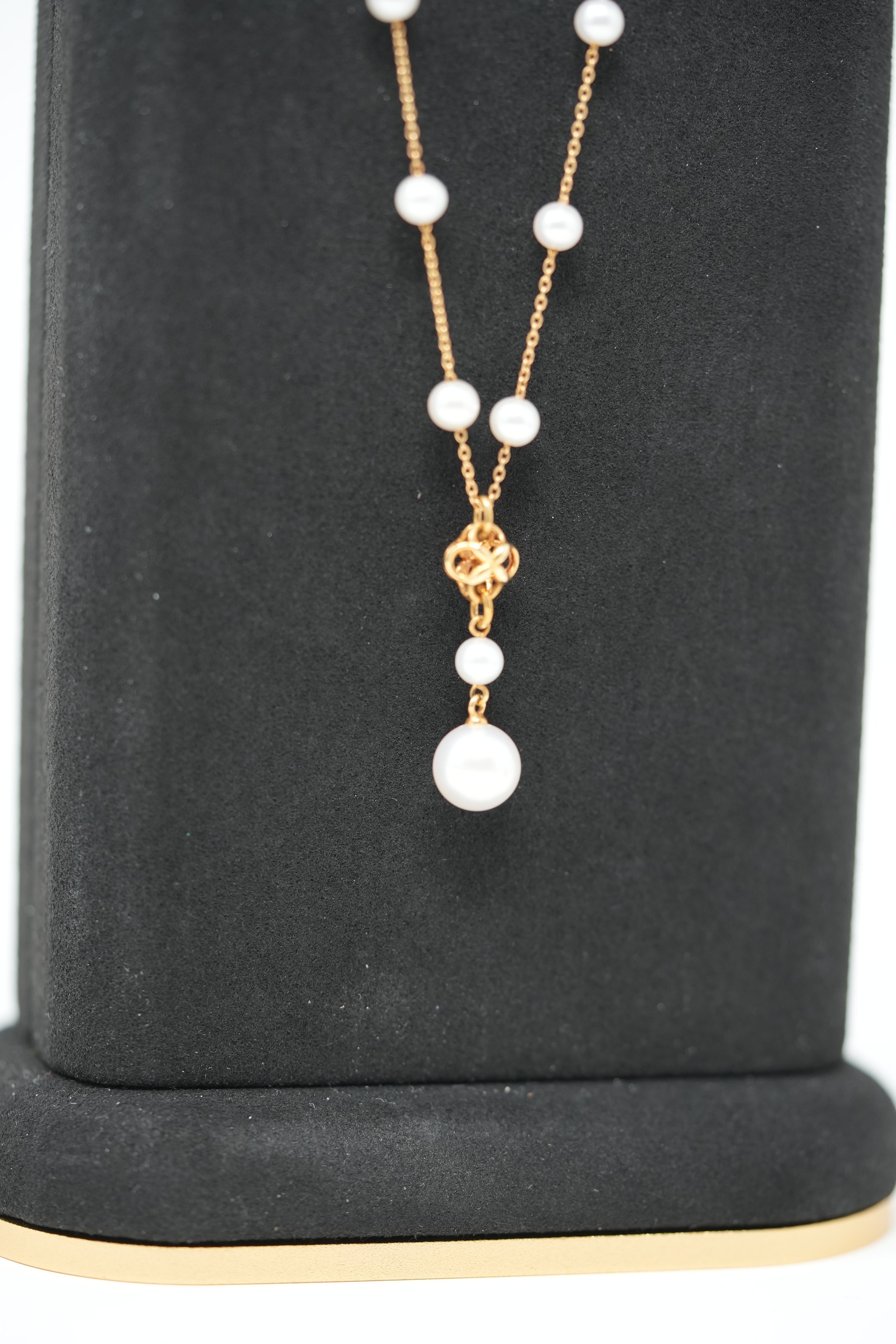 Tasaki K18 Pearl Necklace 42cm