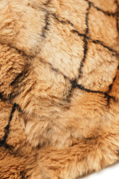 Pre-Owned Chanel Brown Fur Tote Bag