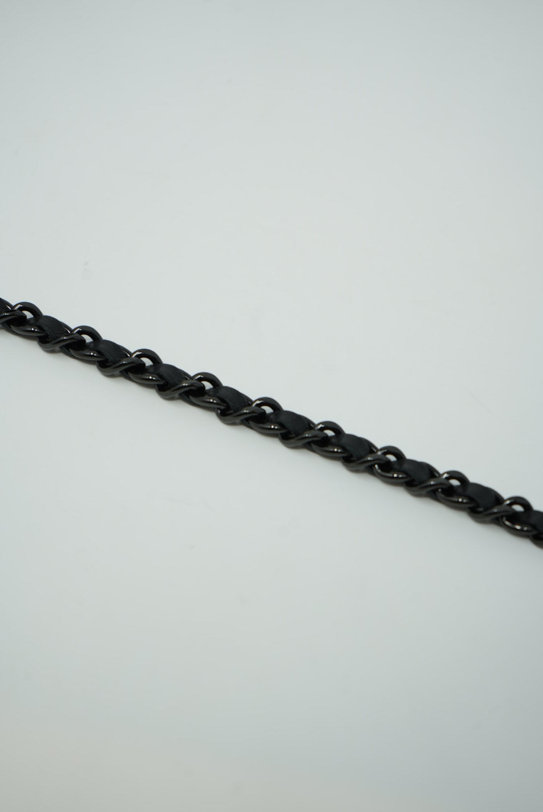 Pre-Owned Chanel Chevron 2.55 Black WOC