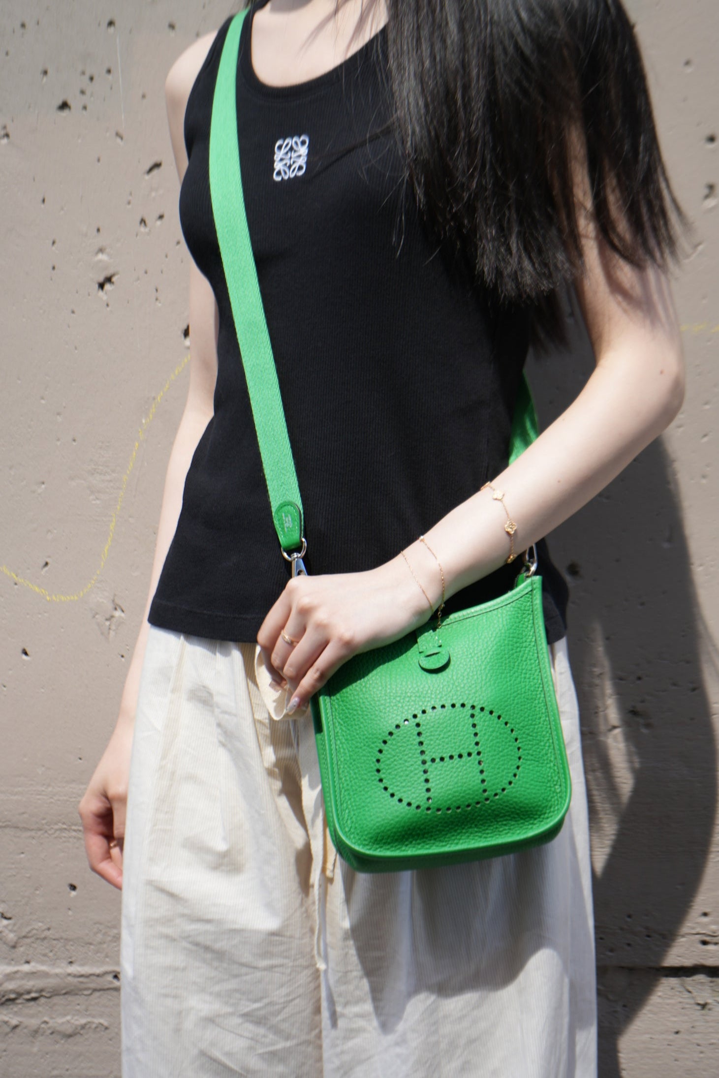 Hermes Evelyne III Mini TC Leather
