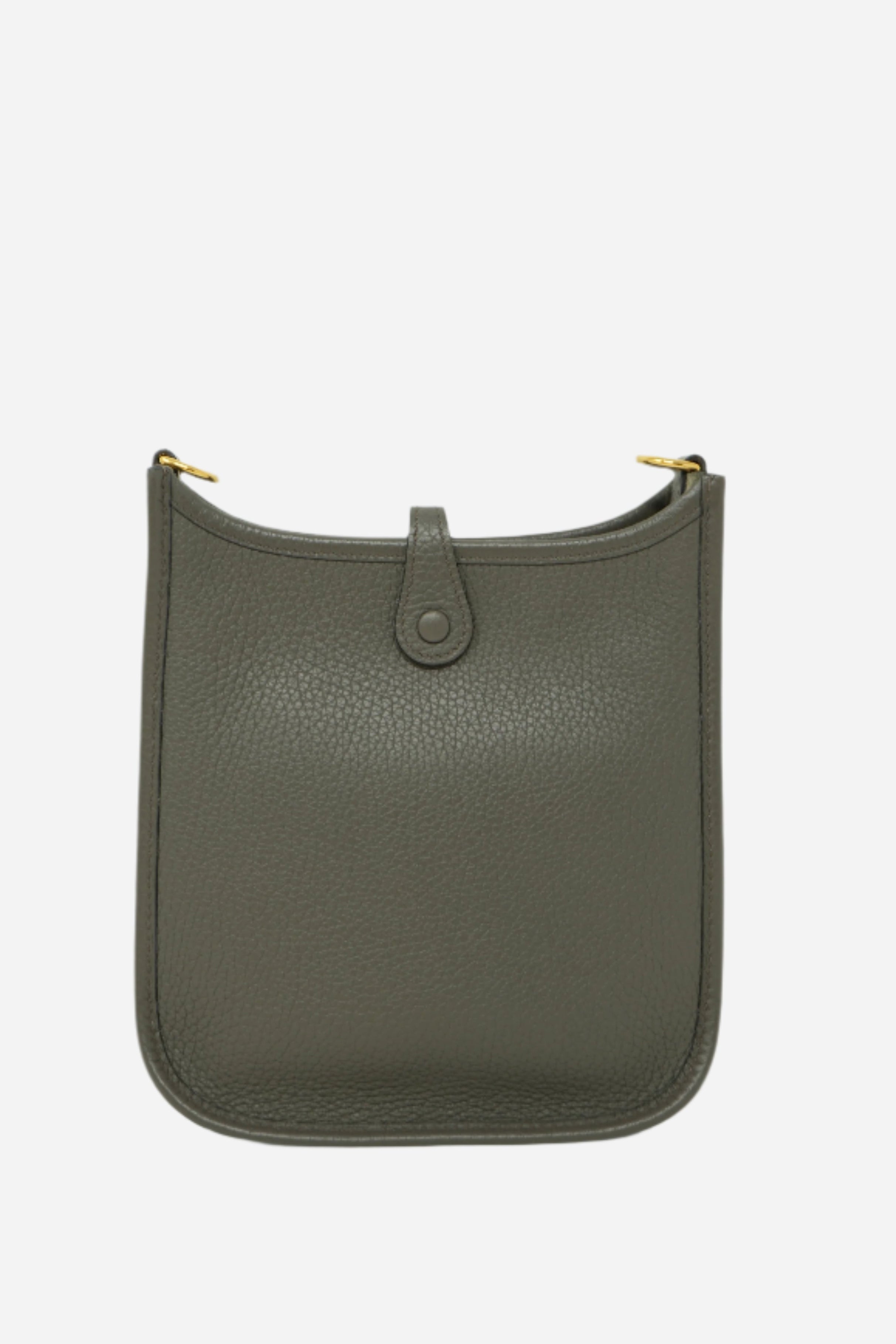 Hermes 2019 Evelyne Mini Gris Etain TC Leather