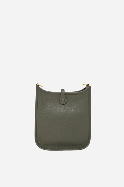 Hermes 2019 Evelyne Mini Gris Etain TC Leather