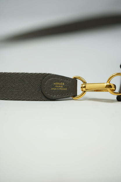 Hermes 2019 Evelyne Mini Gris Etain TC Leather