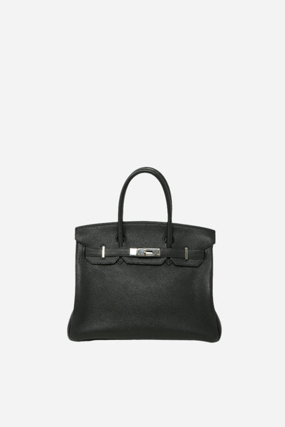 Hermes 2003 Birkin 30 Black PHW Togo