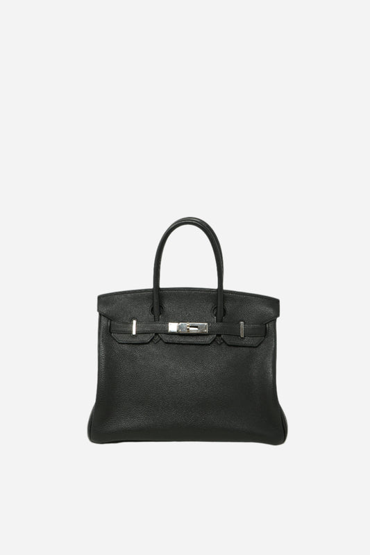 Hermes Birkin 30 Black PHW Togo (Apply "Hermes" at checkout to get $500 OFF)