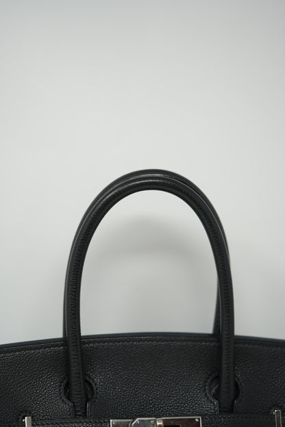 Hermes 2003 Birkin 30 Black PHW Togo