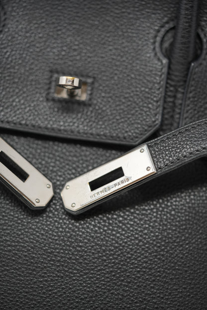 Hermes 2003 Birkin 30 Black PHW Togo