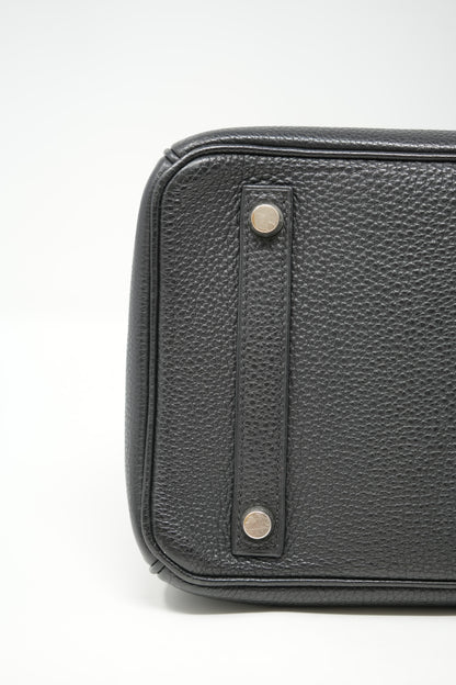 Hermes 2003 Birkin 30 Black PHW Togo