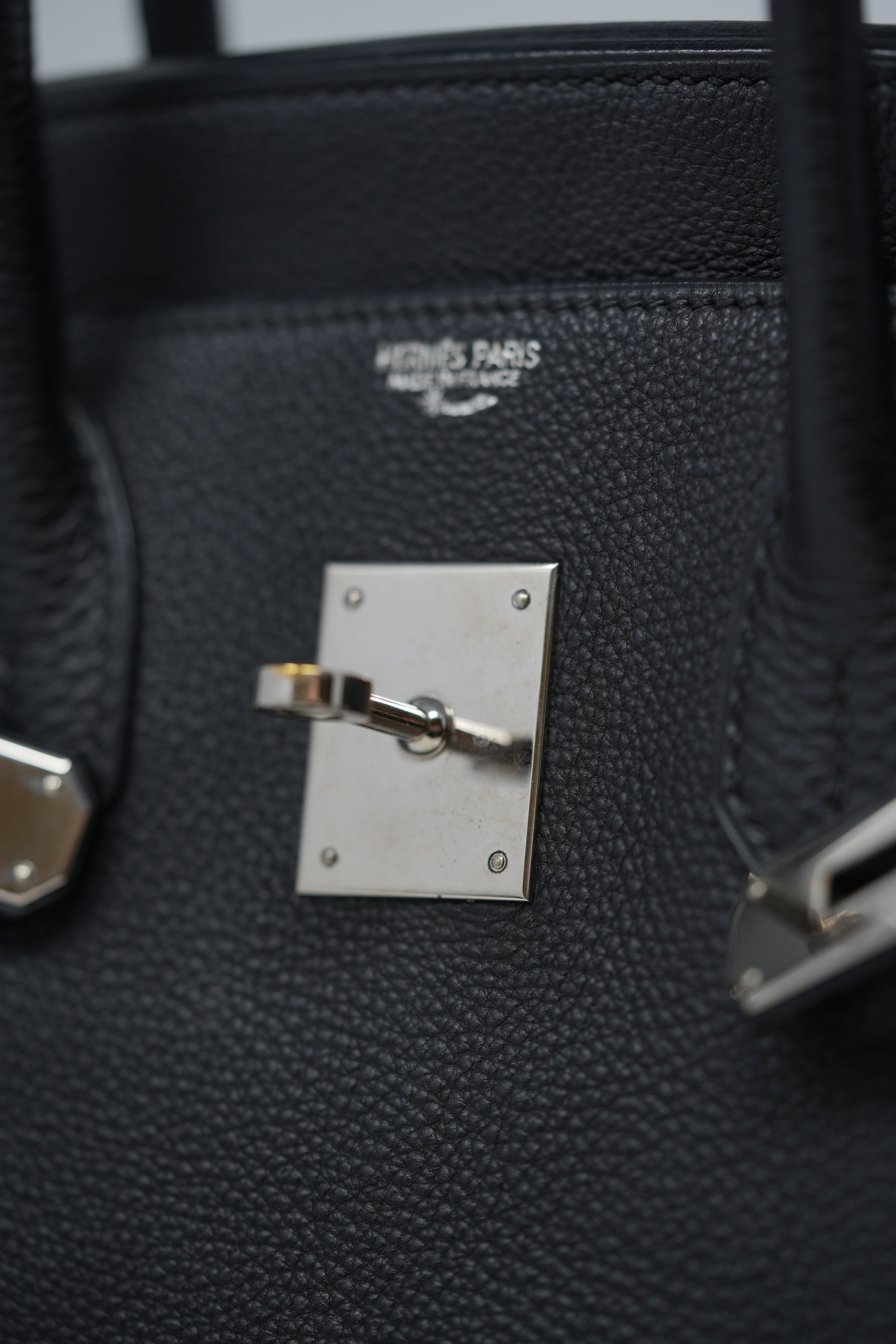 Hermes 2003 Birkin 30 Black PHW Togo