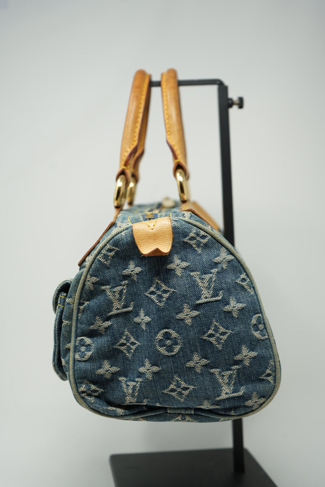 Louis Vuitton Denim Boston handbag