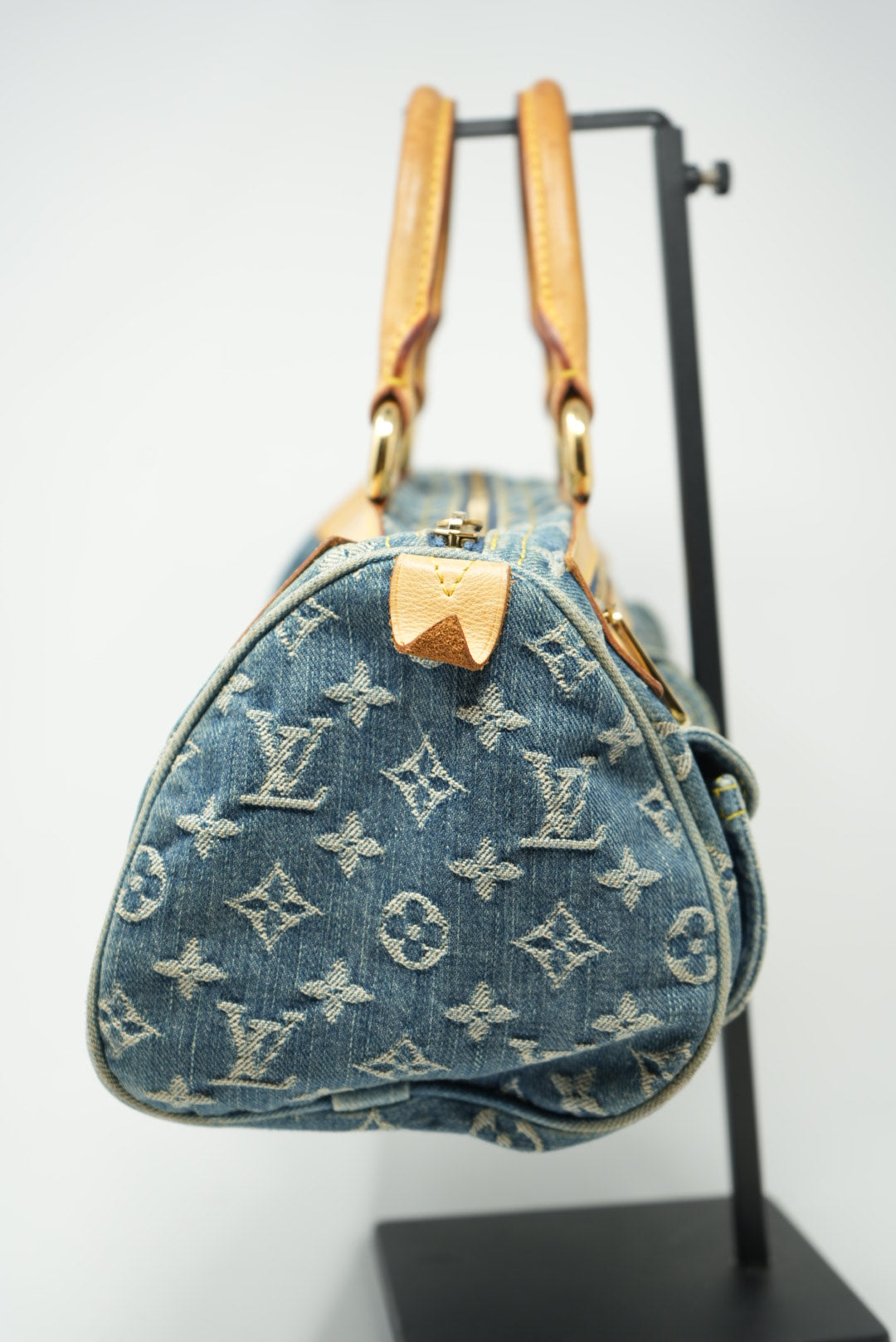 Louis Vuitton Denim Boston handbag