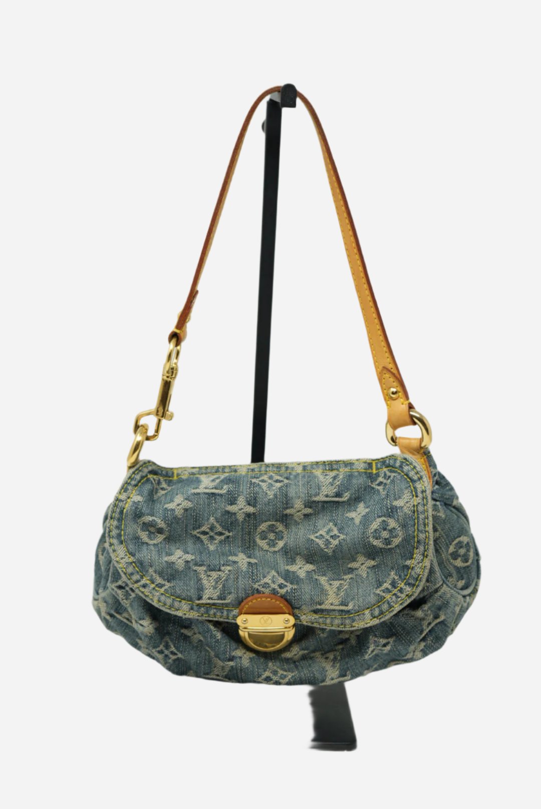 Louis Vuitton Mini Pleaty Monogram Denim 2006