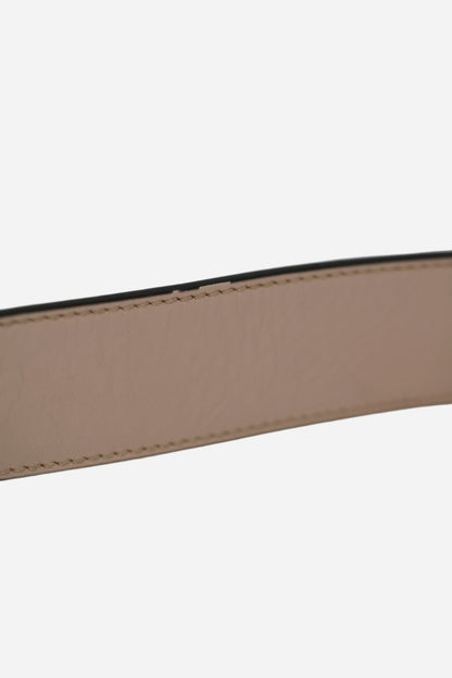 Fendi Canvas Embroidered Baguette Gold-Tone