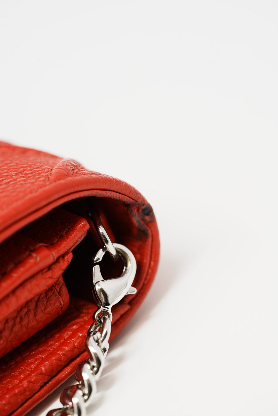 Dior Diorama Wallet on Chain Red 2016