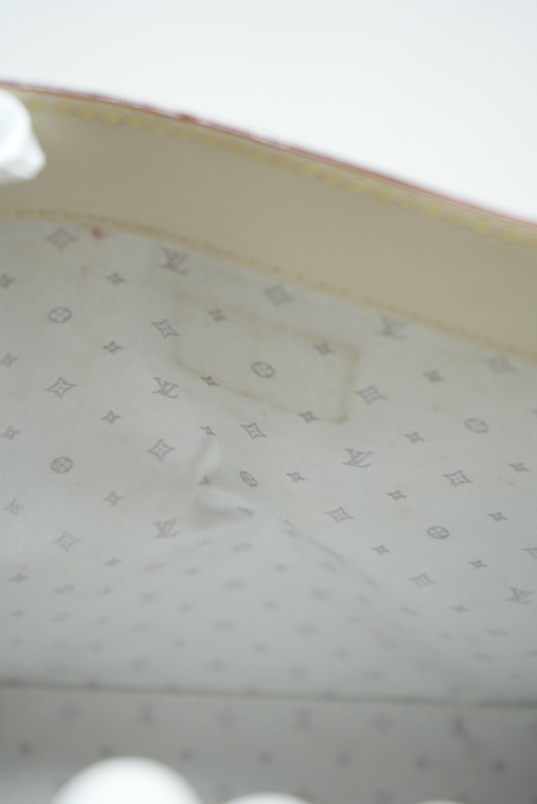 Louis Vuitton White Suhali Talentueux Handbag