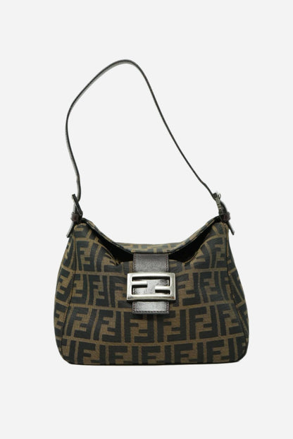 Fendi 90s Zucca Hobo Handbag