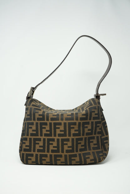 Fendi 90s Zucca Hobo Handbag