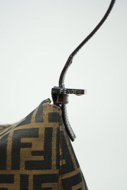 Fendi 90s Zucca Hobo Handbag