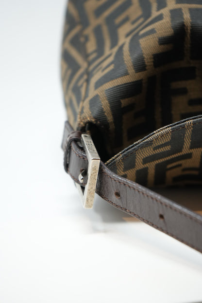 Fendi 90s Zucca Hobo Handbag