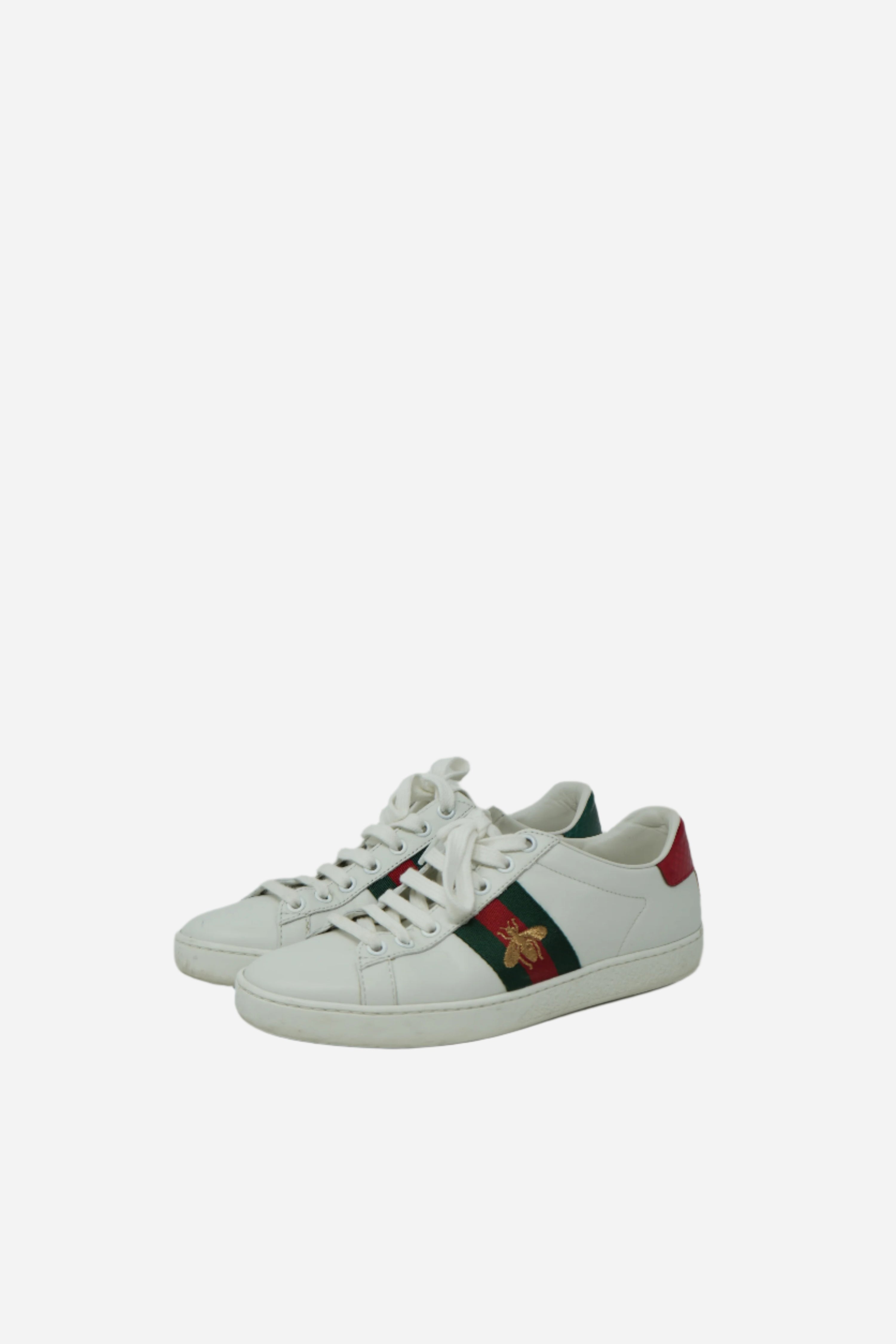 Gucci Ace Web-trim Sneakers