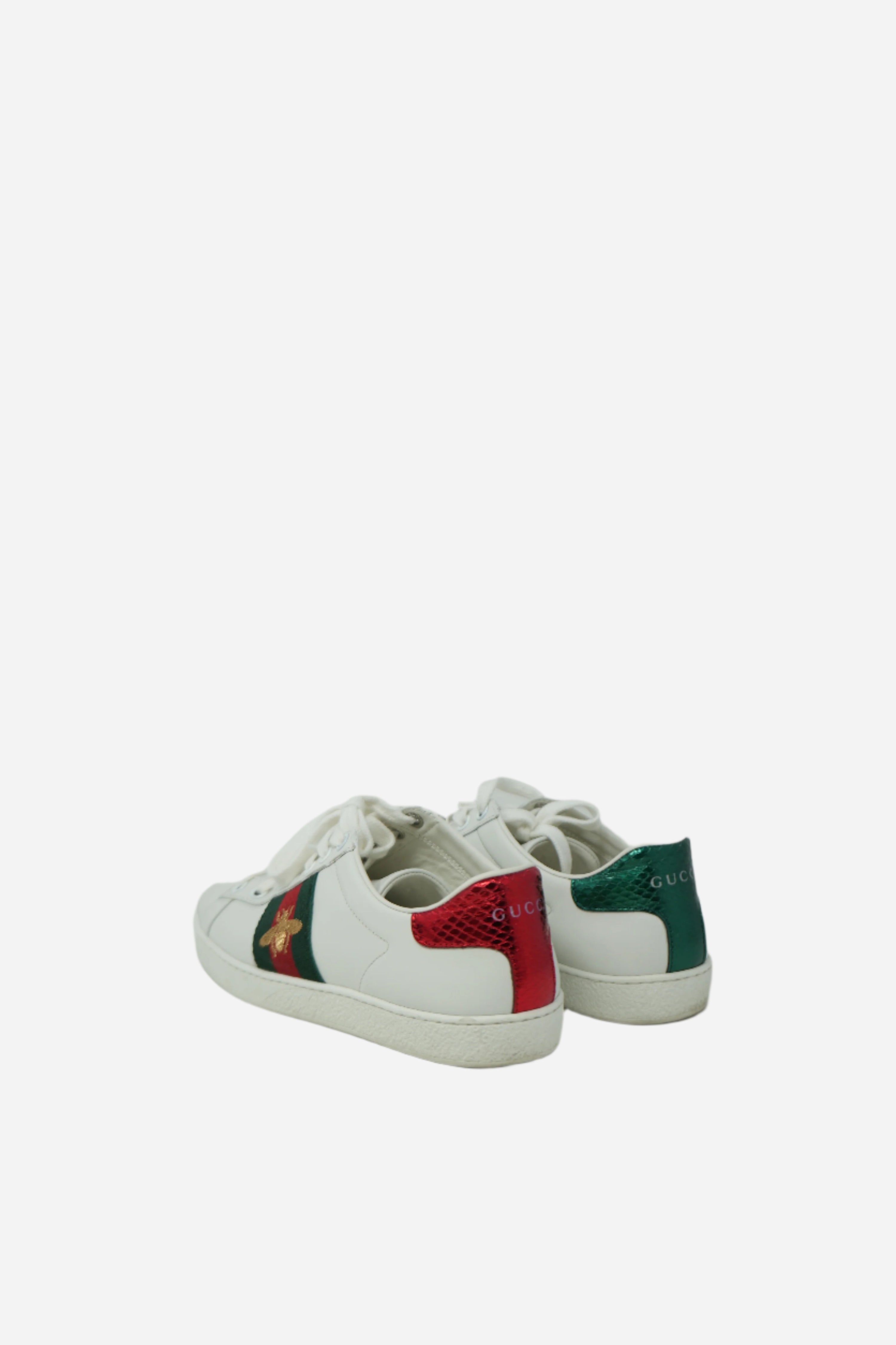 Gucci Ace Web-trim Sneakers