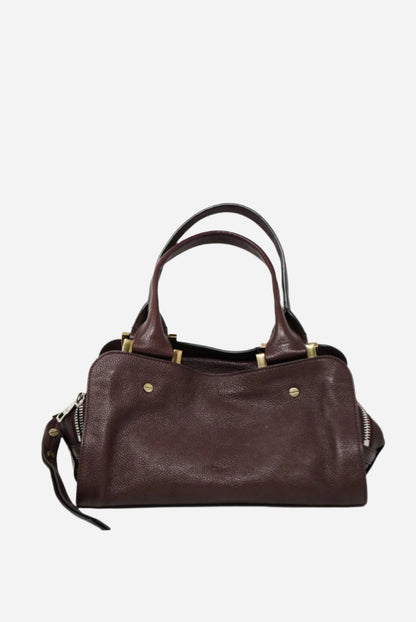 Chloé Dalston Leather Trunk Bag