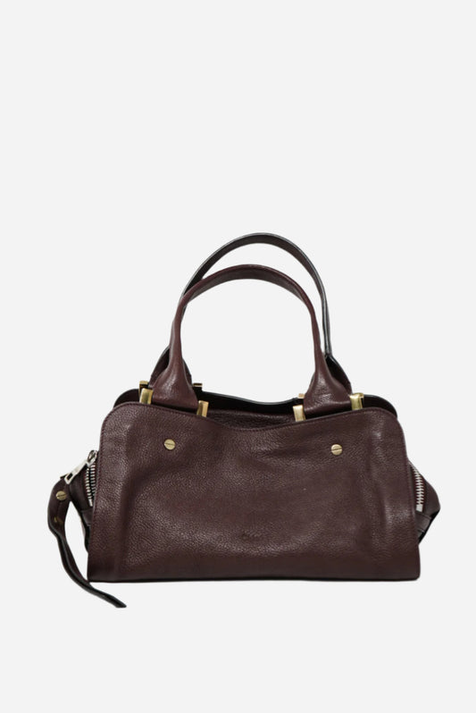Chloé Dalston Leather Trunk Bag