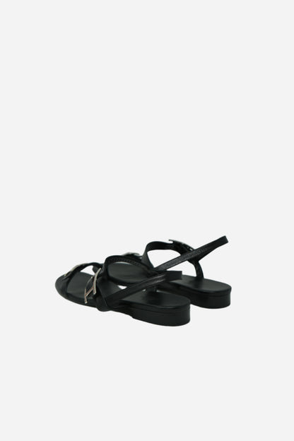 Hermes Egerie Yellow H Buckle Sandals