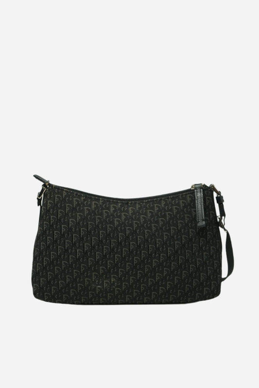 Dior 2004 Black Oblique hobo bag