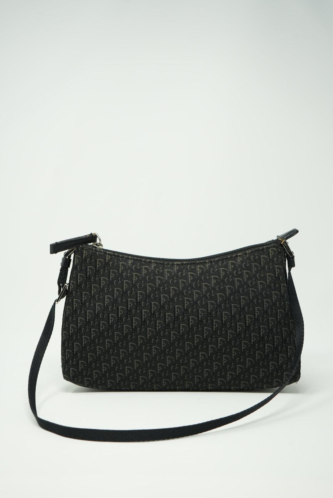 Dior 2004 Black Oblique hobo bag