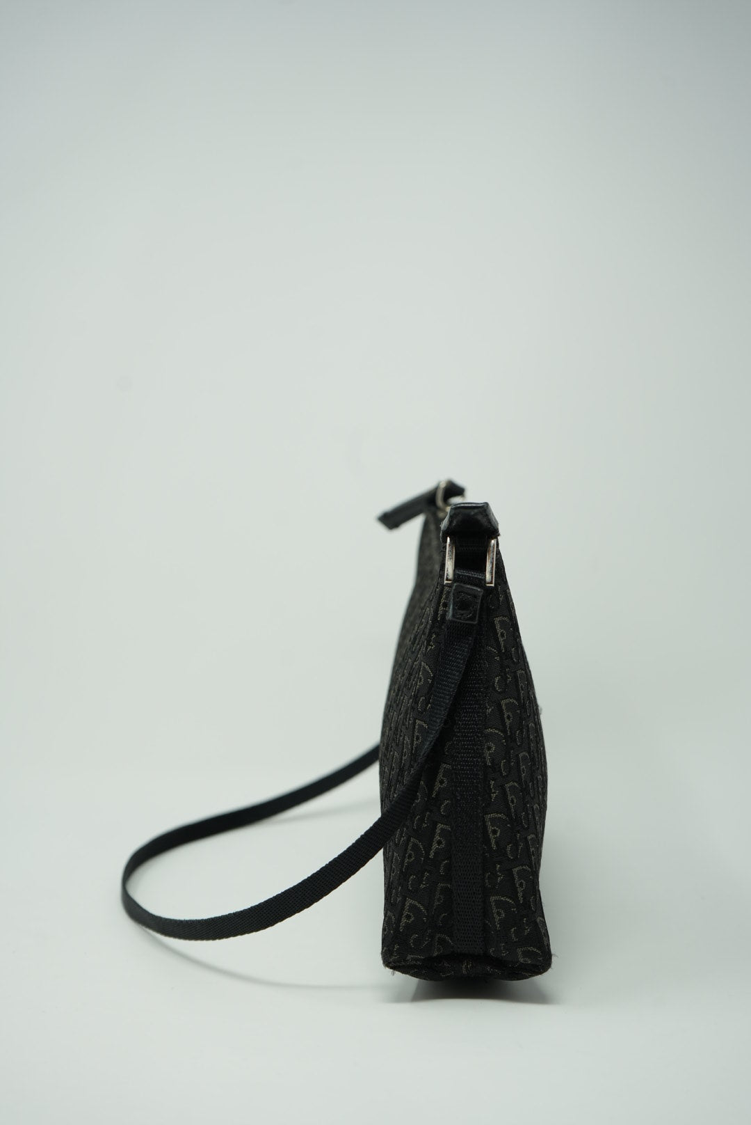 Dior 2004 Black Oblique hobo bag