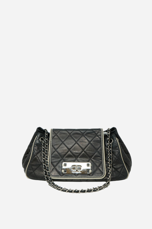 Pre-owned Chanel Black 2.55 Shoulder Bag 2008-2009
