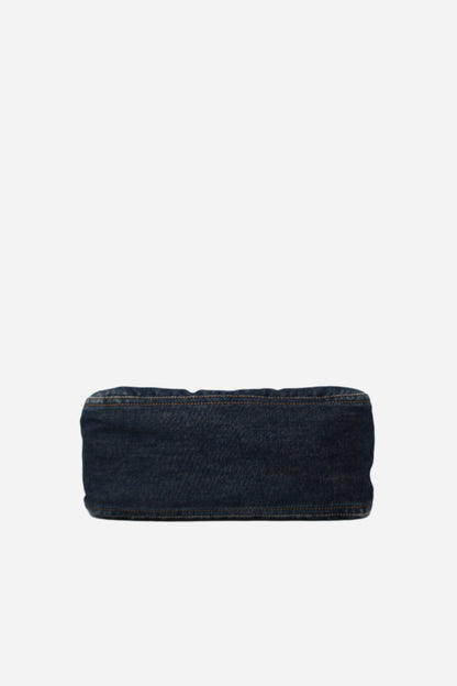 Fendi Large Denim Baguette