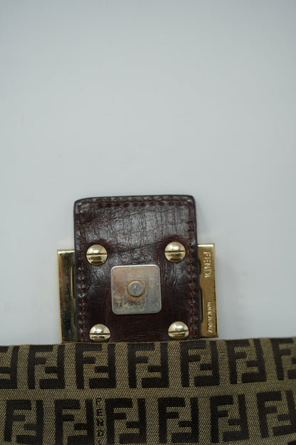 Fendi Vintage Zucca Crossbody Bag