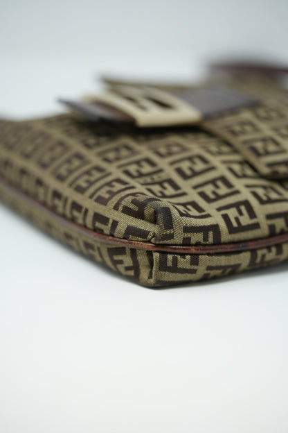 Fendi Vintage Zucca Crossbody Bag